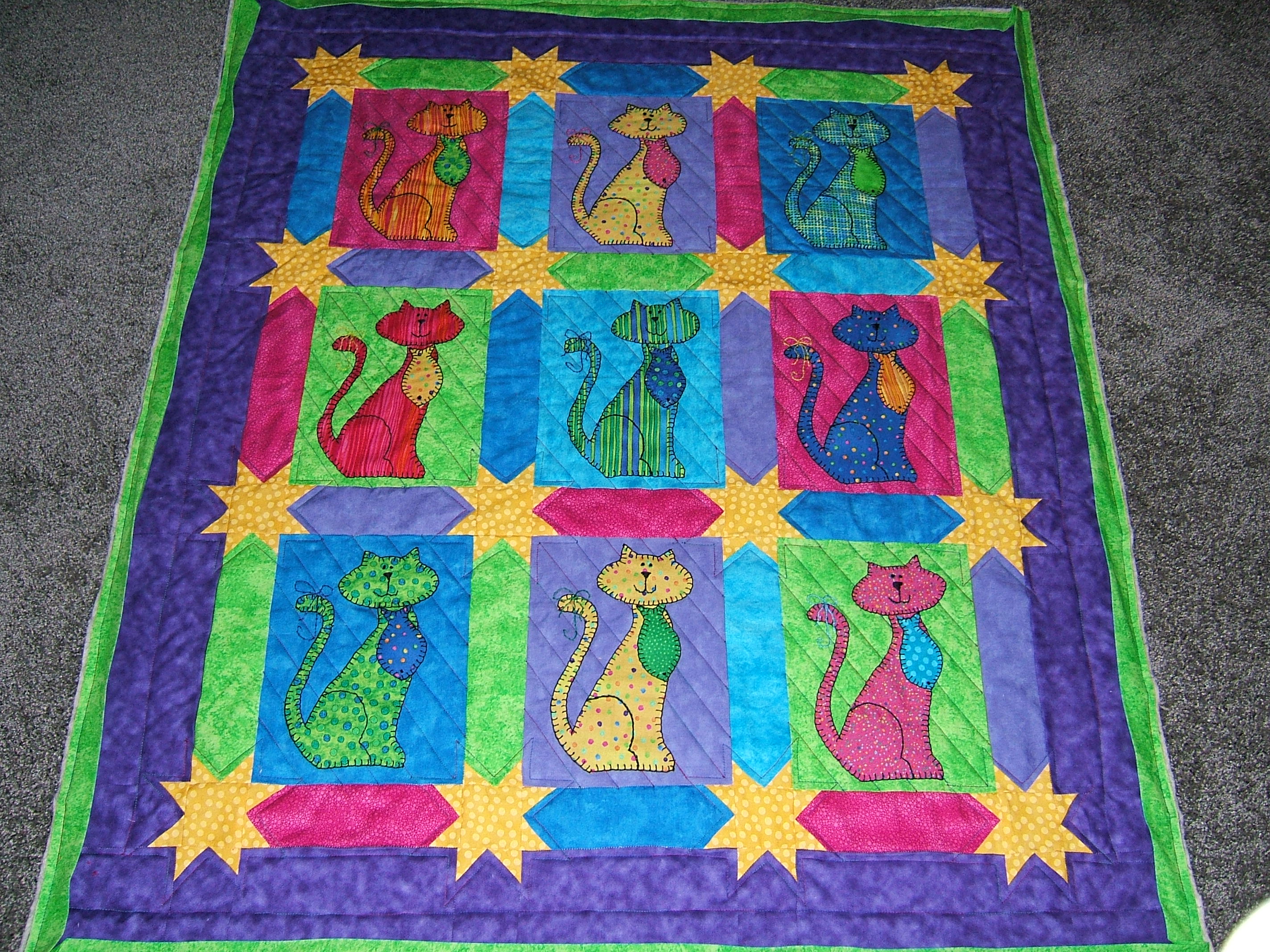 Baby Rooms by Nana. Mary Seibolt, Custom Quilting