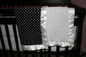 Baby Rooms by Nana, Mary Seibolt, Custom Monogrammed  Minky Baby Blankets